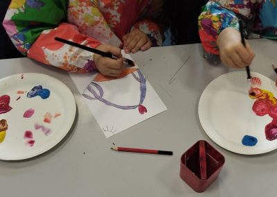 Apprentissage du Mélange des couleurs