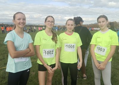 CROSS INTERDISTRICT : équipe minime filles