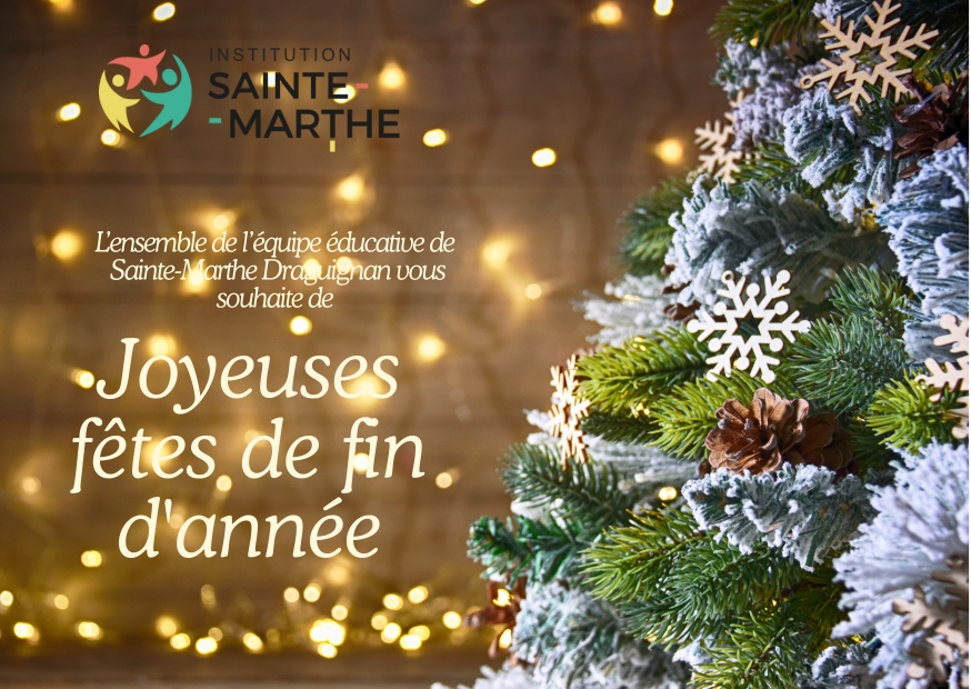 Carte - Joyeuses fêtes de fin d'année 2025